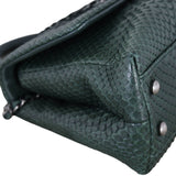 Chanel Coco Top Handle Mini Bag Python