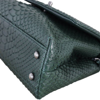 Chanel Coco Top Handle Mini Bag Python