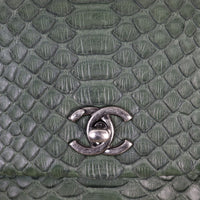 Chanel Coco Top Handle Mini Bag Python