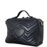 Gucci GG Marmont Zip Around Top Handle Camera Bag Small