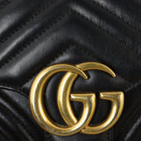Gucci GG Marmont Zip Around Top Handle Camera Bag Small