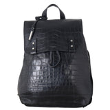 Saint Laurent Sac de Jour Backpack Croc-Embossed