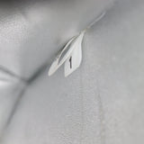Prada Enameled Metal Triangle Shoulder Bag