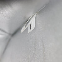 Prada Enameled Metal Triangle Shoulder Bag