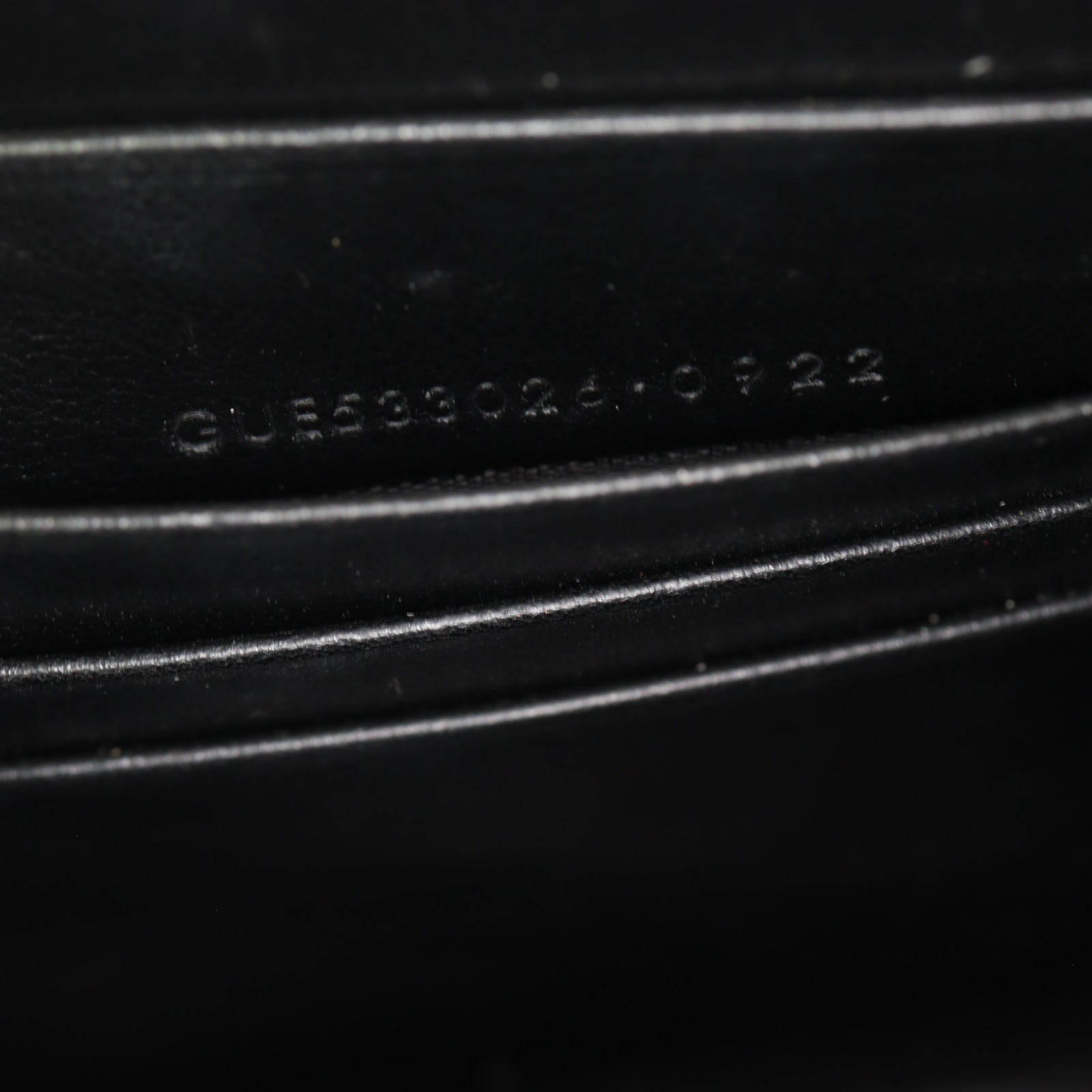 Saint Laurent Sunset Chain Wallet Croc Embossed