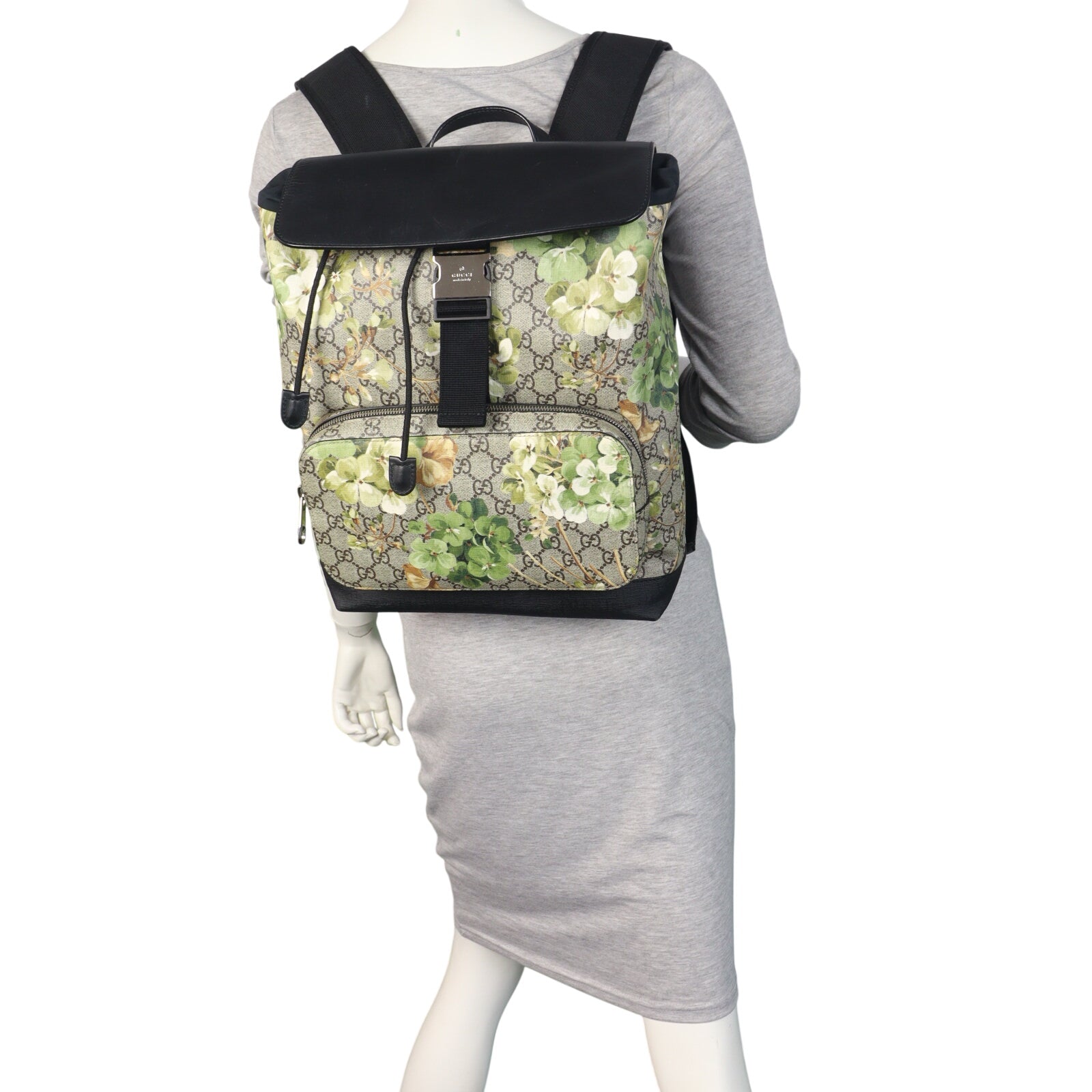 Gucci GG Supreme Blooms Backpack Medium