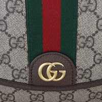Gucci Ophidia GG Supreme Flap Shoulder Bag Small