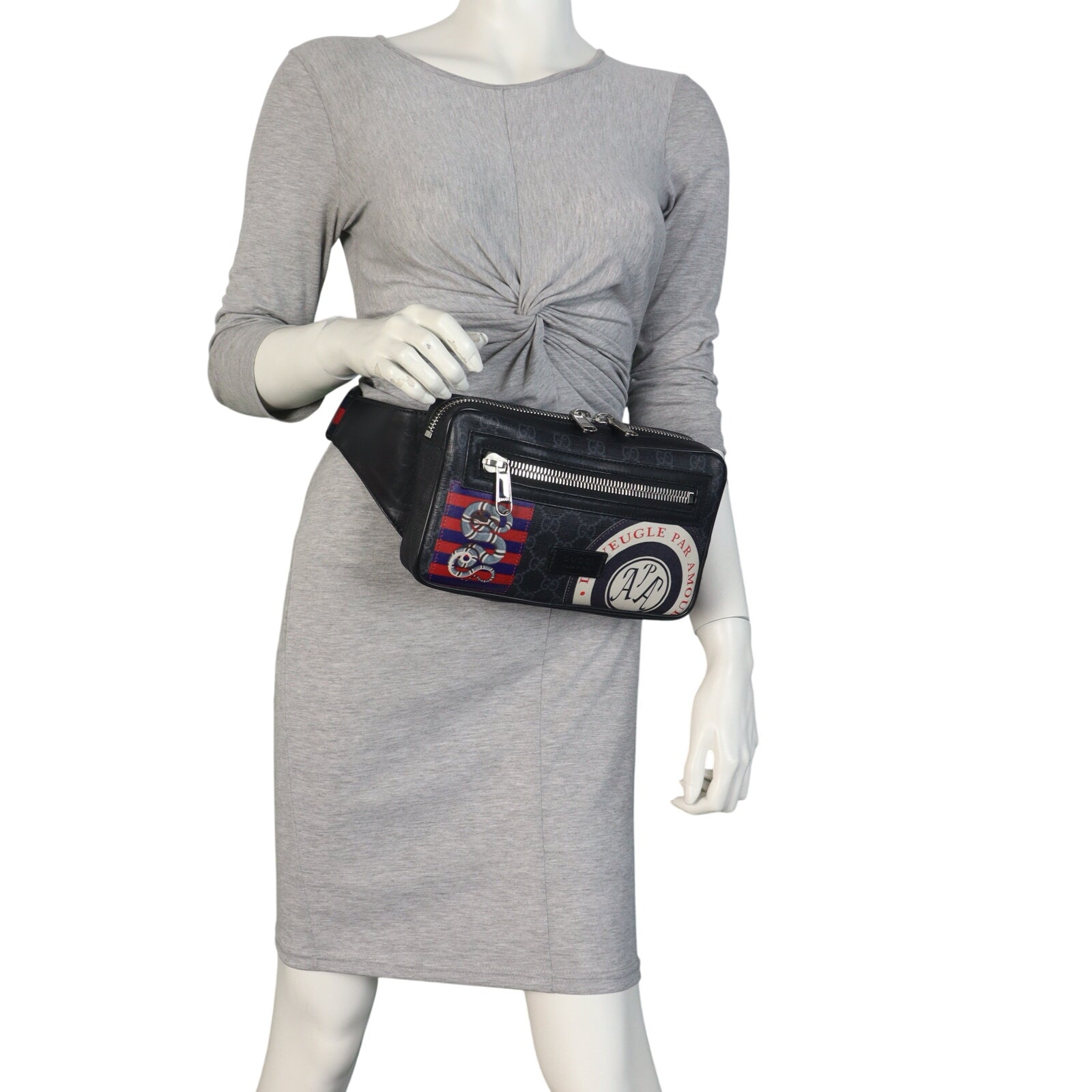 Gucci GG Supreme Belt Bag Night Courrier