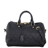 Louis Vuitton Speedy 30 Bandouliere Monogram Empreinte