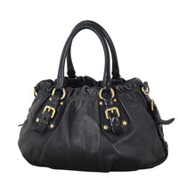 Prada Soft Calf Buckle Shopping Tote