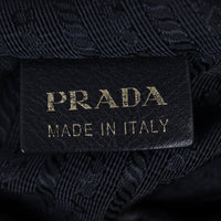 Prada Soft Calf Buckle Shopping Tote