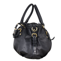Prada Soft Calf Buckle Shopping Tote