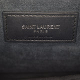 Saint Laurent Sunset Medium Croc-Embossed