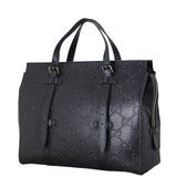 Gucci GG Embossed Perforated Leather Tote
