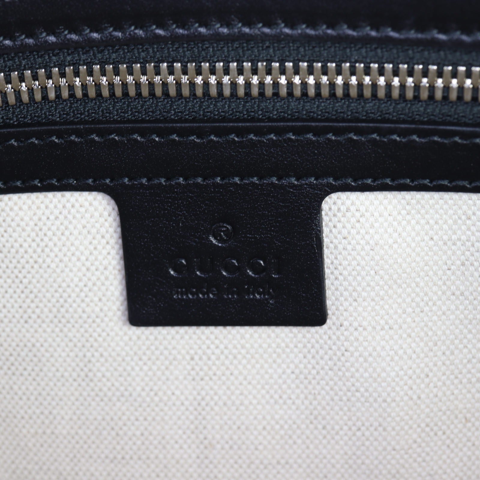 Gucci GG Embossed Perforated Leather Tote