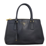 Prada Saffiano Lux Galleria Double Zip Tote Small