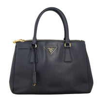 Prada Saffiano Lux Galleria Double Zip Tote Small