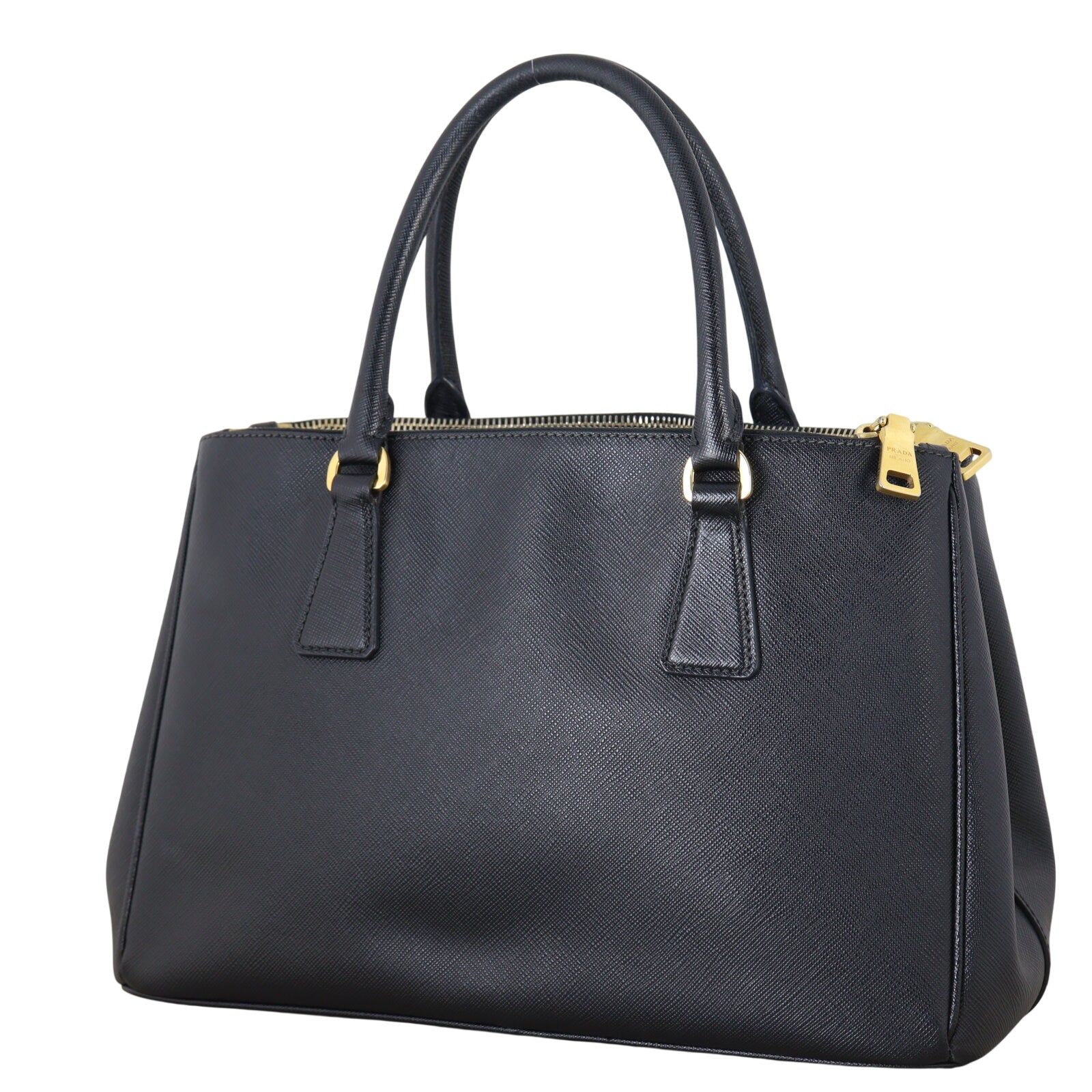 Prada Saffiano Lux Galleria Double Zip Tote Small