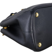 Prada Saffiano Lux Galleria Double Zip Tote Small
