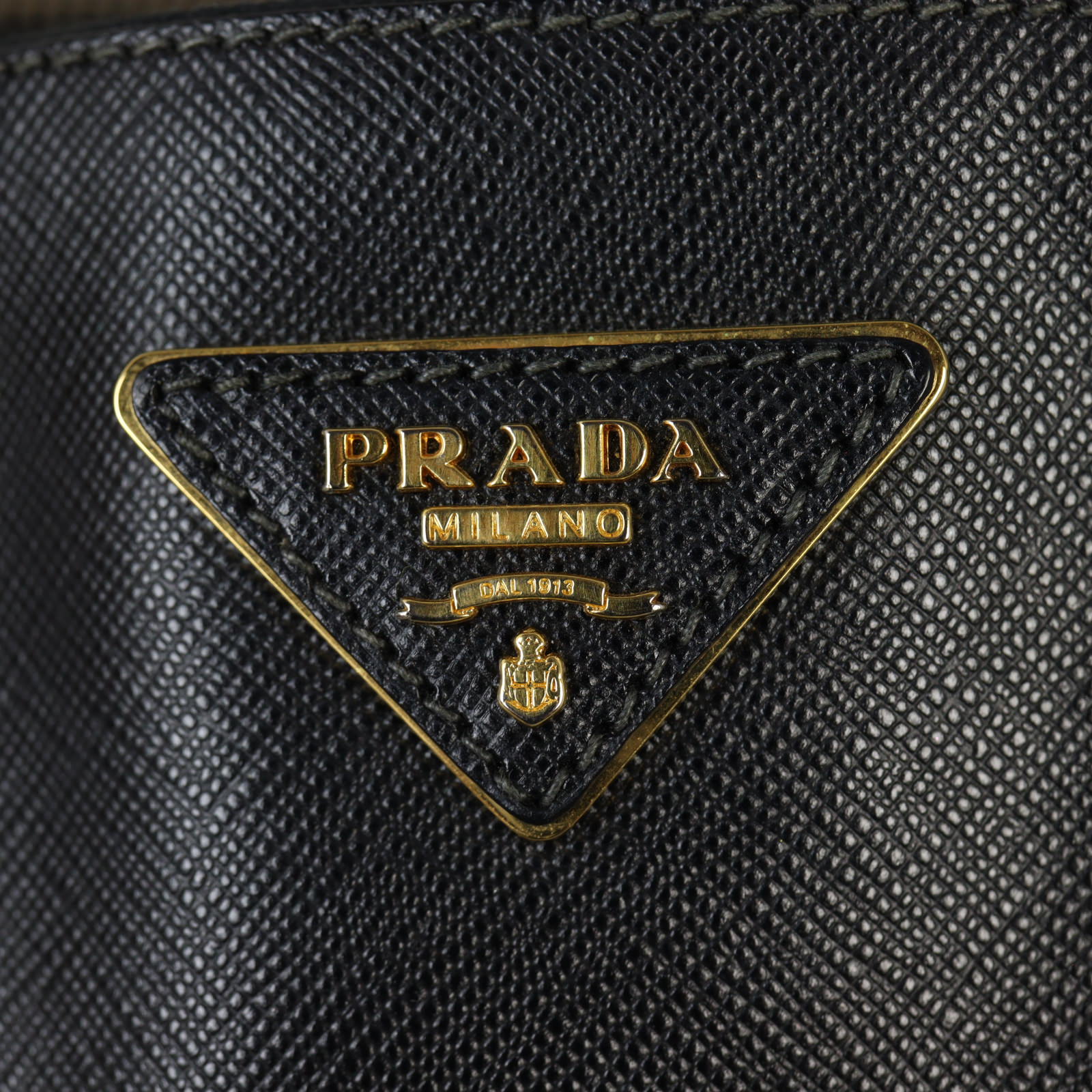 Prada Saffiano Lux Galleria Double Zip Tote Small
