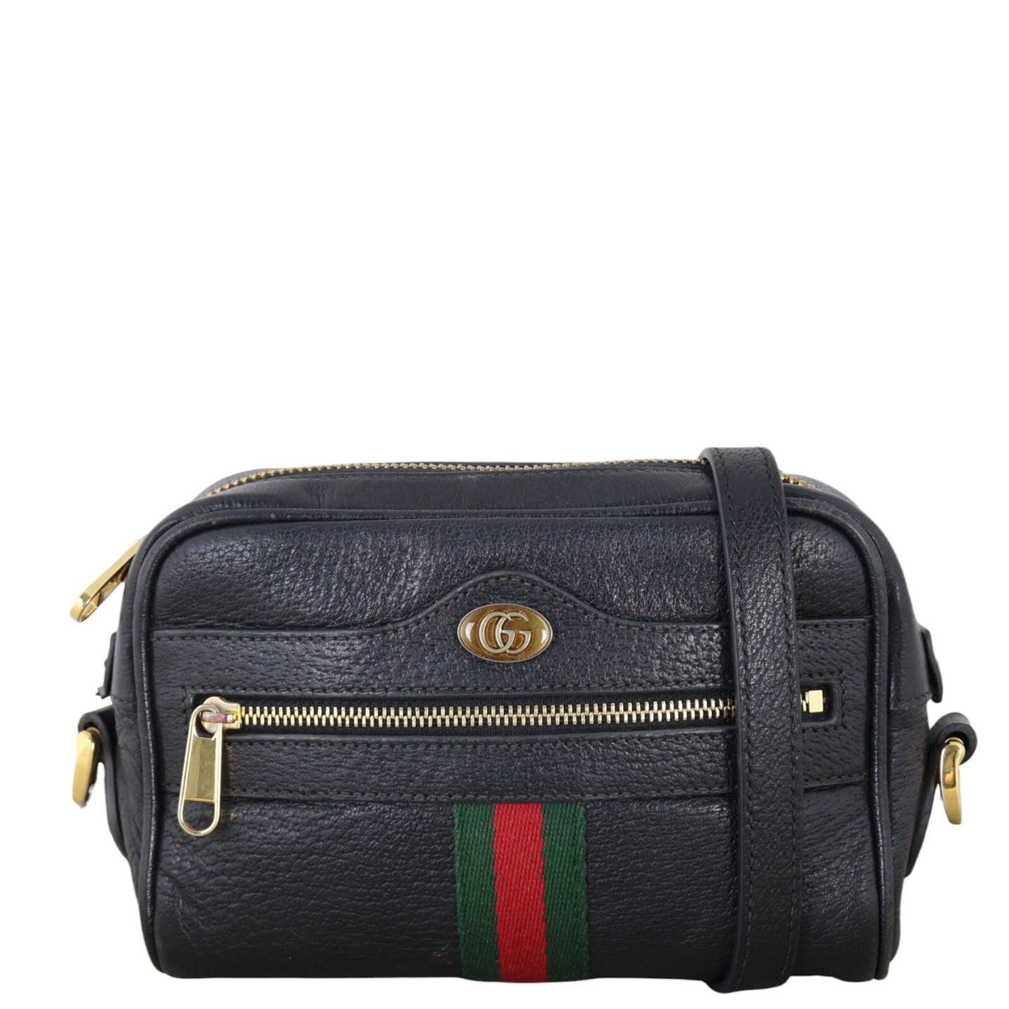 Gucci Ophidia Leather Mini Shoulder Bag