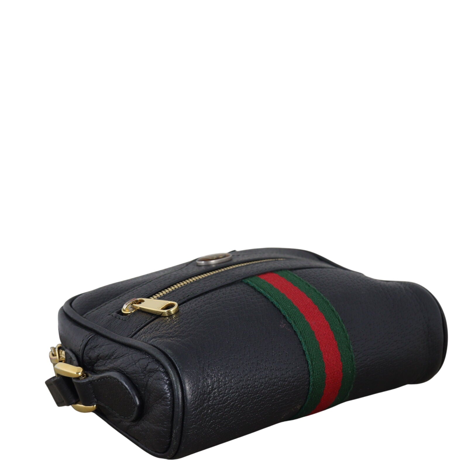 Gucci Ophidia Leather Mini Shoulder Bag