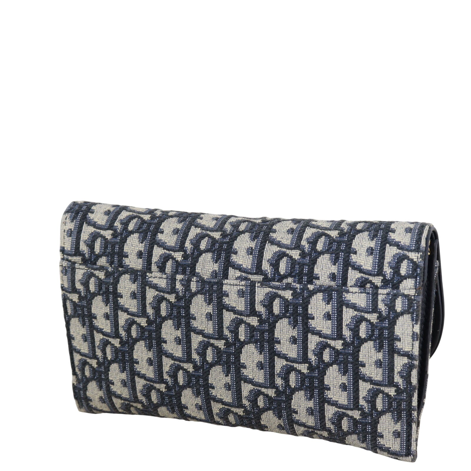 Dior Saddle Wallet on Chain Oblique