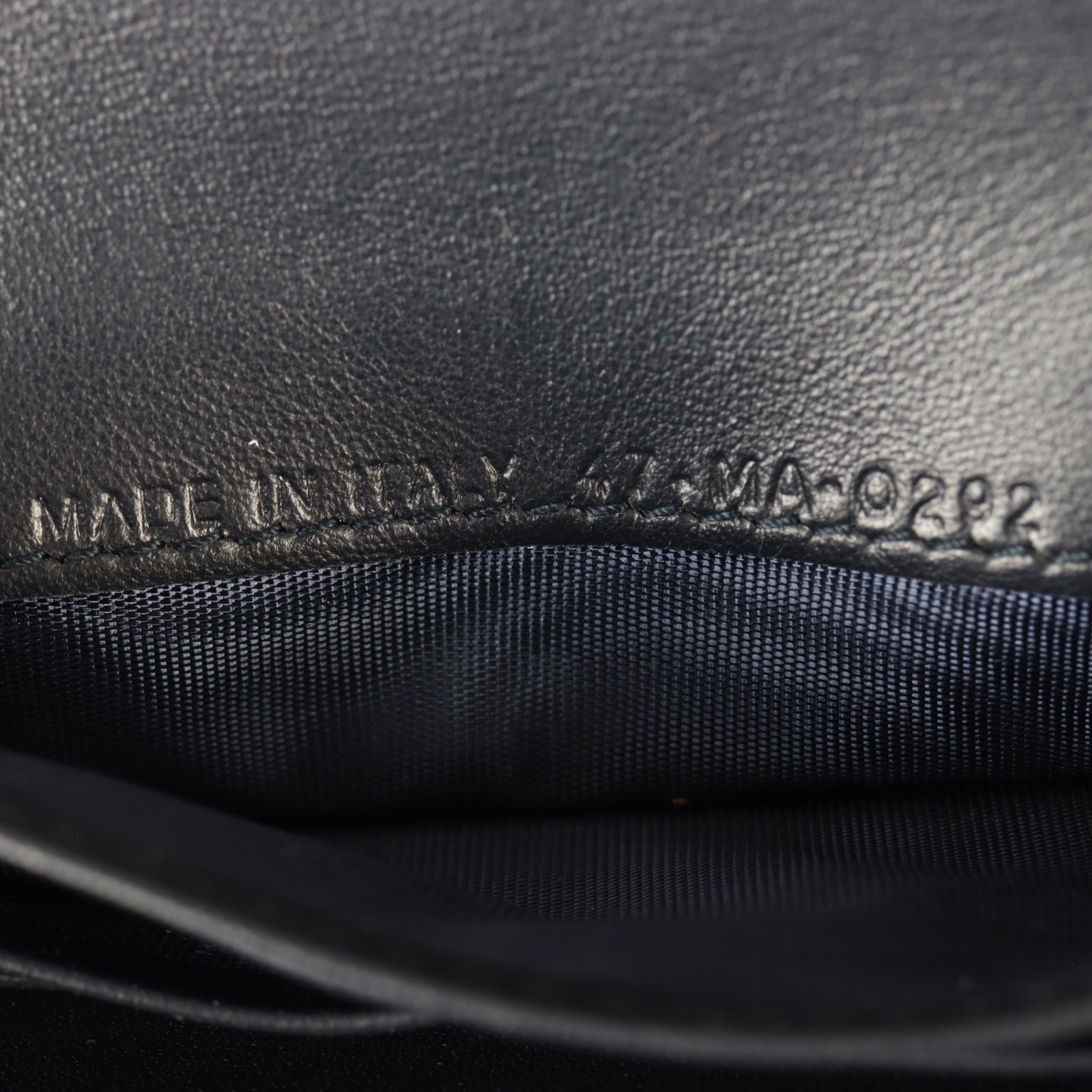 Dior Saddle Wallet on Chain Oblique
