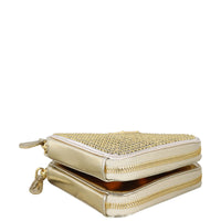 Prada Triangle Satin Crystal Mini Bag