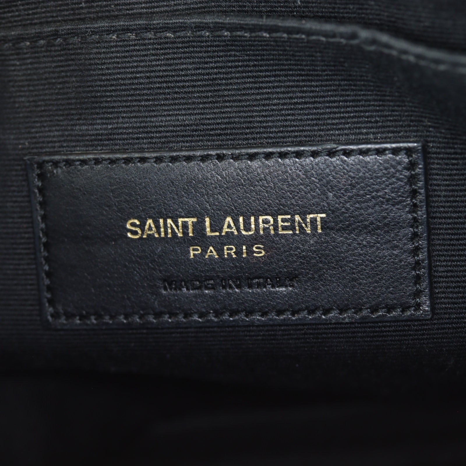Saint Laurent Cassandre Monogram Matelasse Pouch