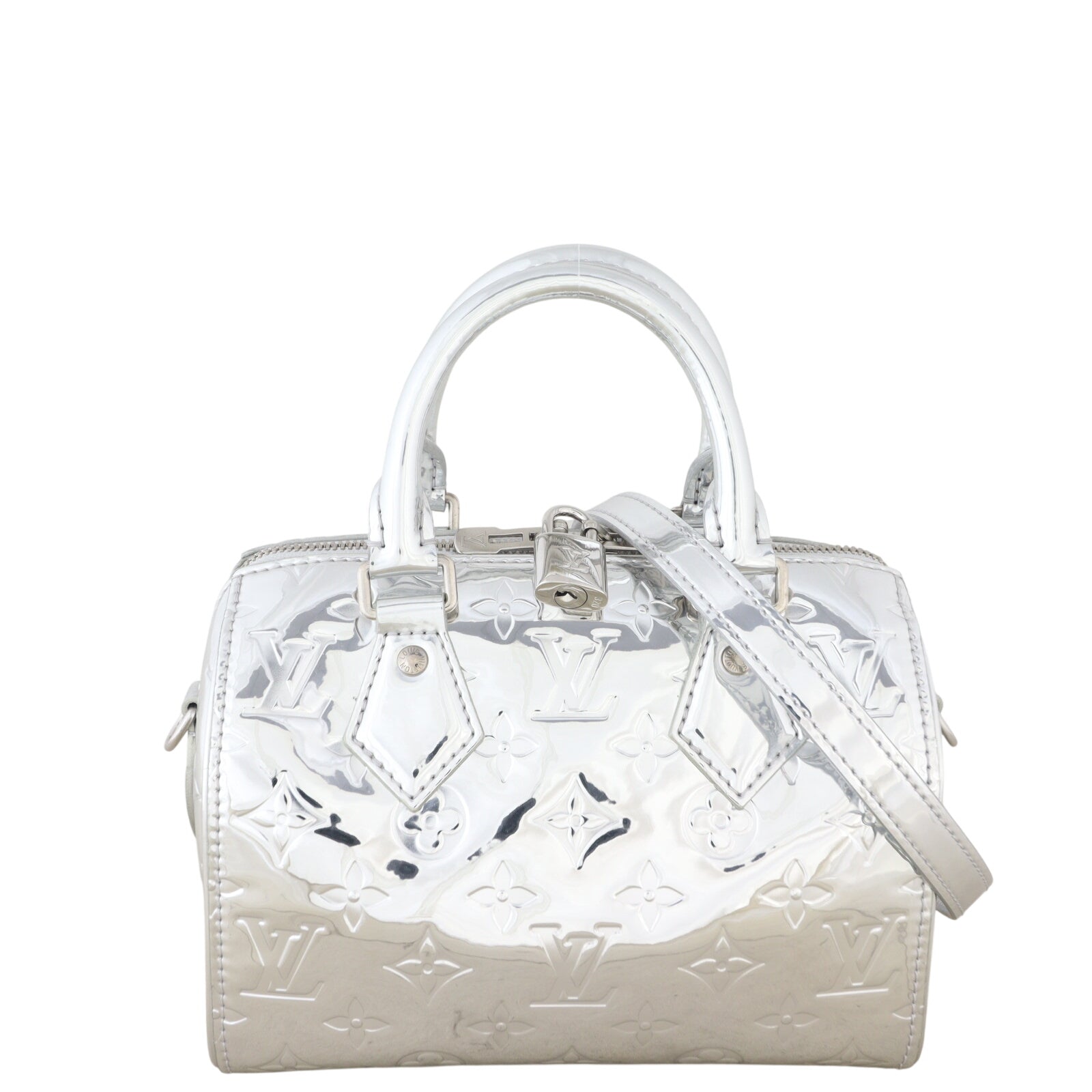 Louis Vuitton Speedy 20 Bandouliere Monogram Miroir
