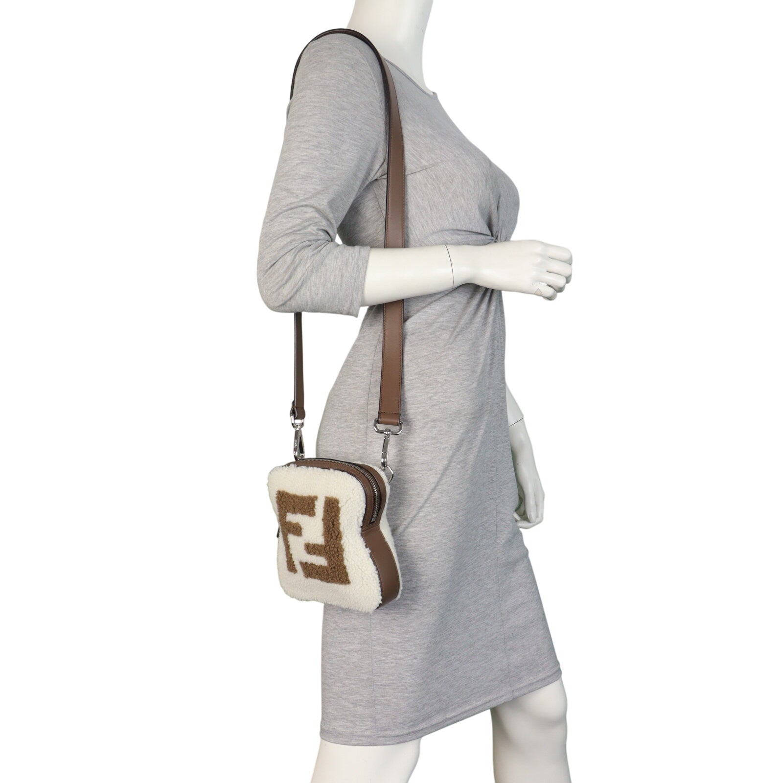 Fendi Toast Bag Shearling