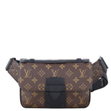 Louis Vuitton S Lock Sling Monogram Macassar