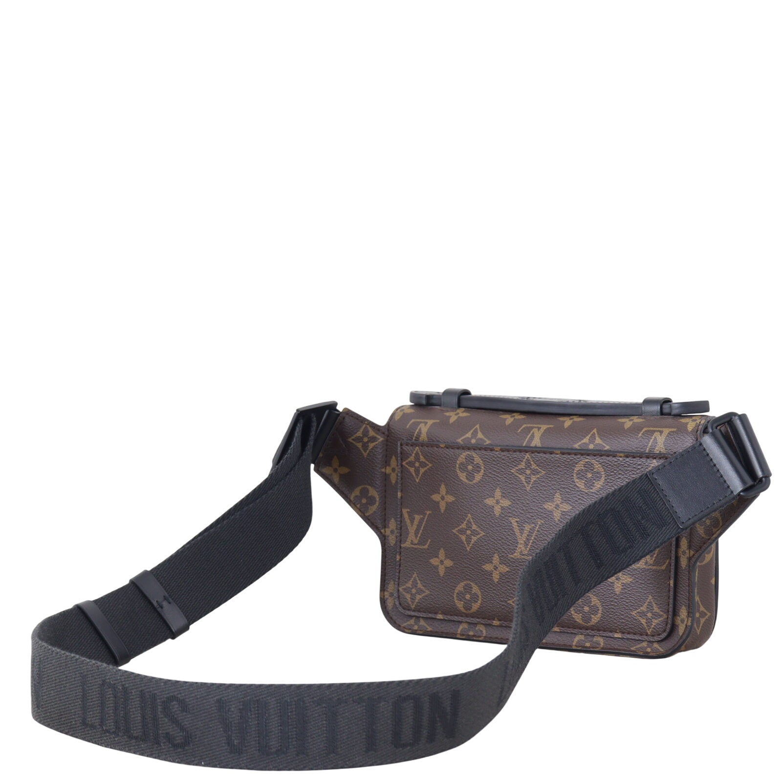 Louis Vuitton S Lock Sling Monogram Macassar