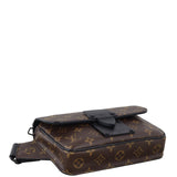 Louis Vuitton S Lock Sling Monogram Macassar