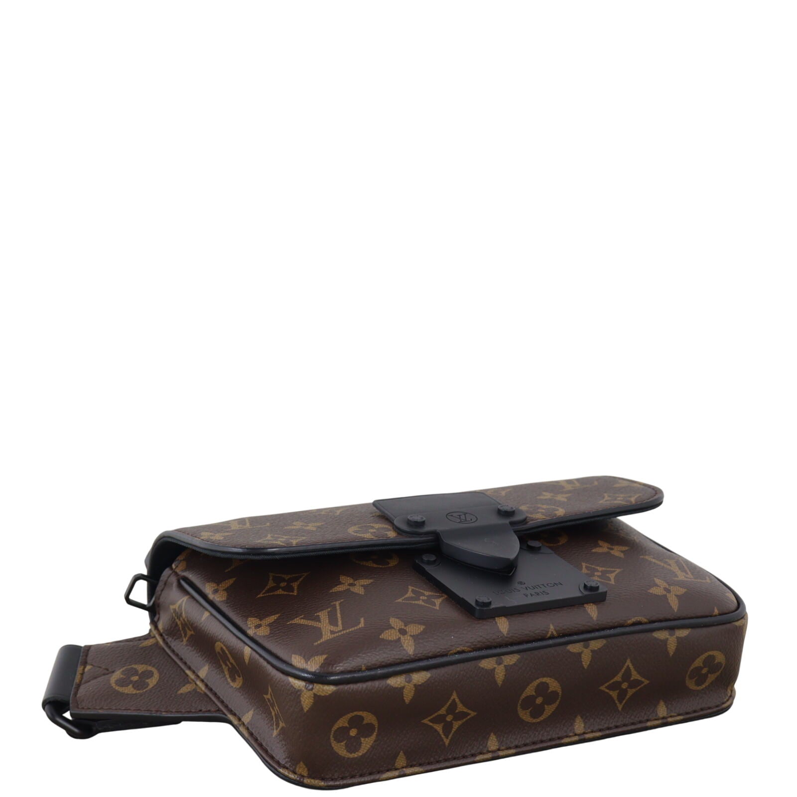 Louis Vuitton S Lock Sling Monogram Macassar
