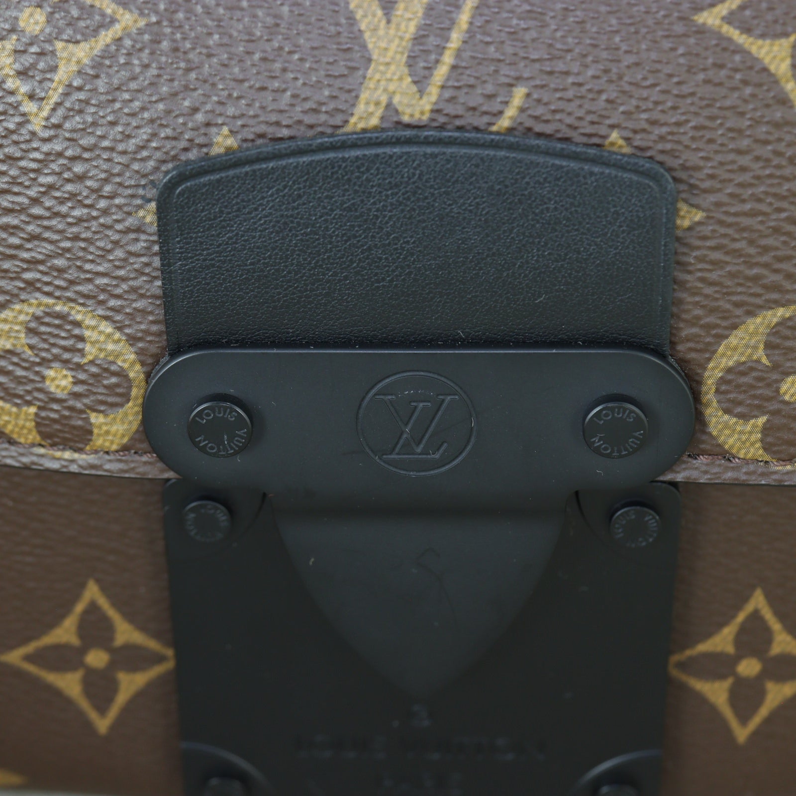 Louis Vuitton S Lock Sling Monogram Macassar