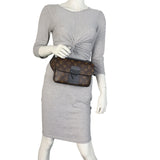 Louis Vuitton S Lock Sling Monogram Macassar