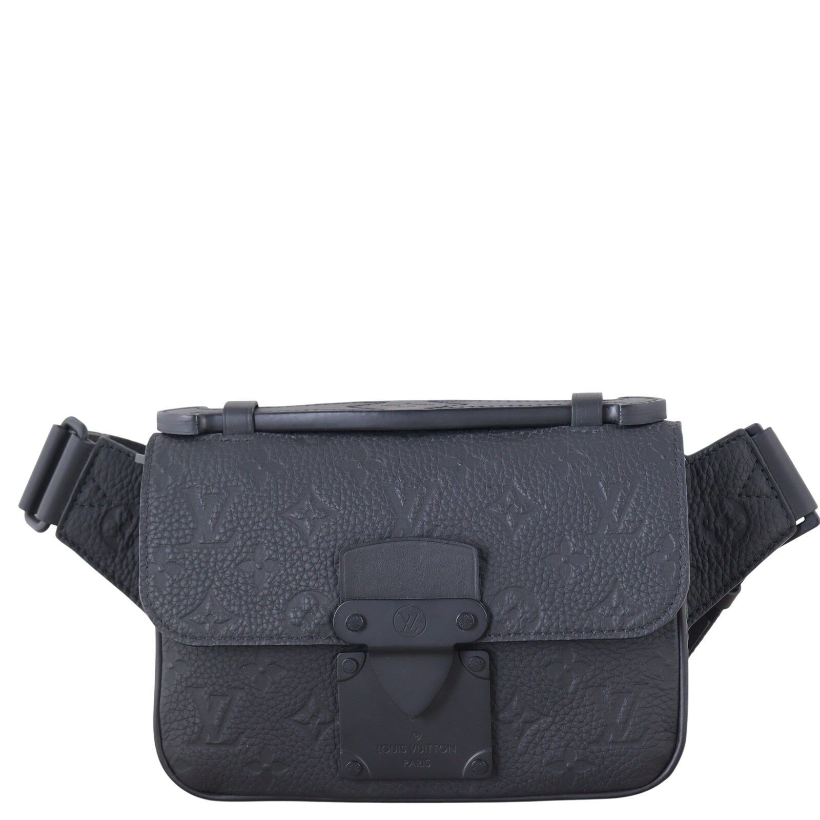 Louis Vuitton S Lock Sling Monogram Taurillon