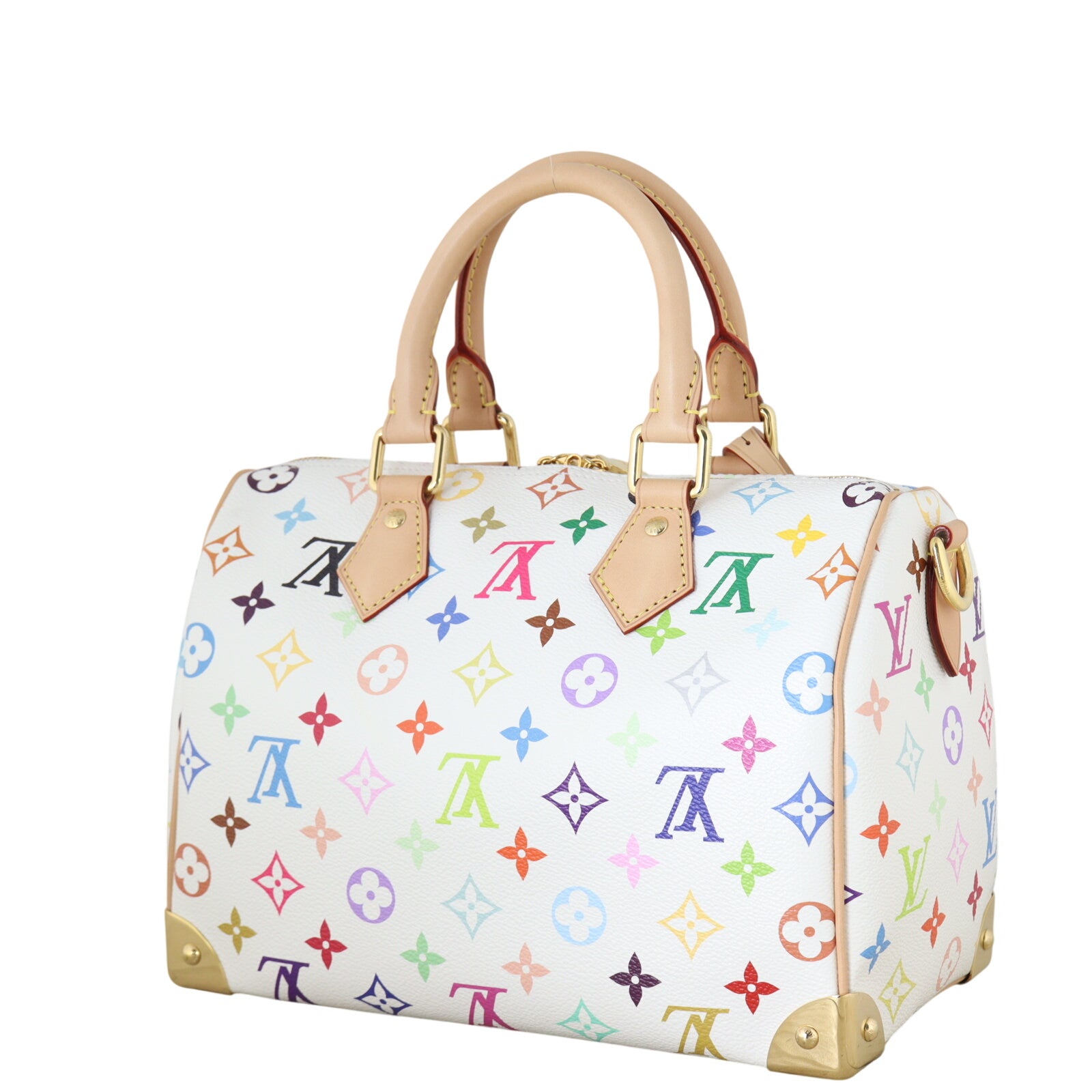 Louis Vuitton x Takashi Murakami Speedy 25 Bandouliere Monogram Multicolore