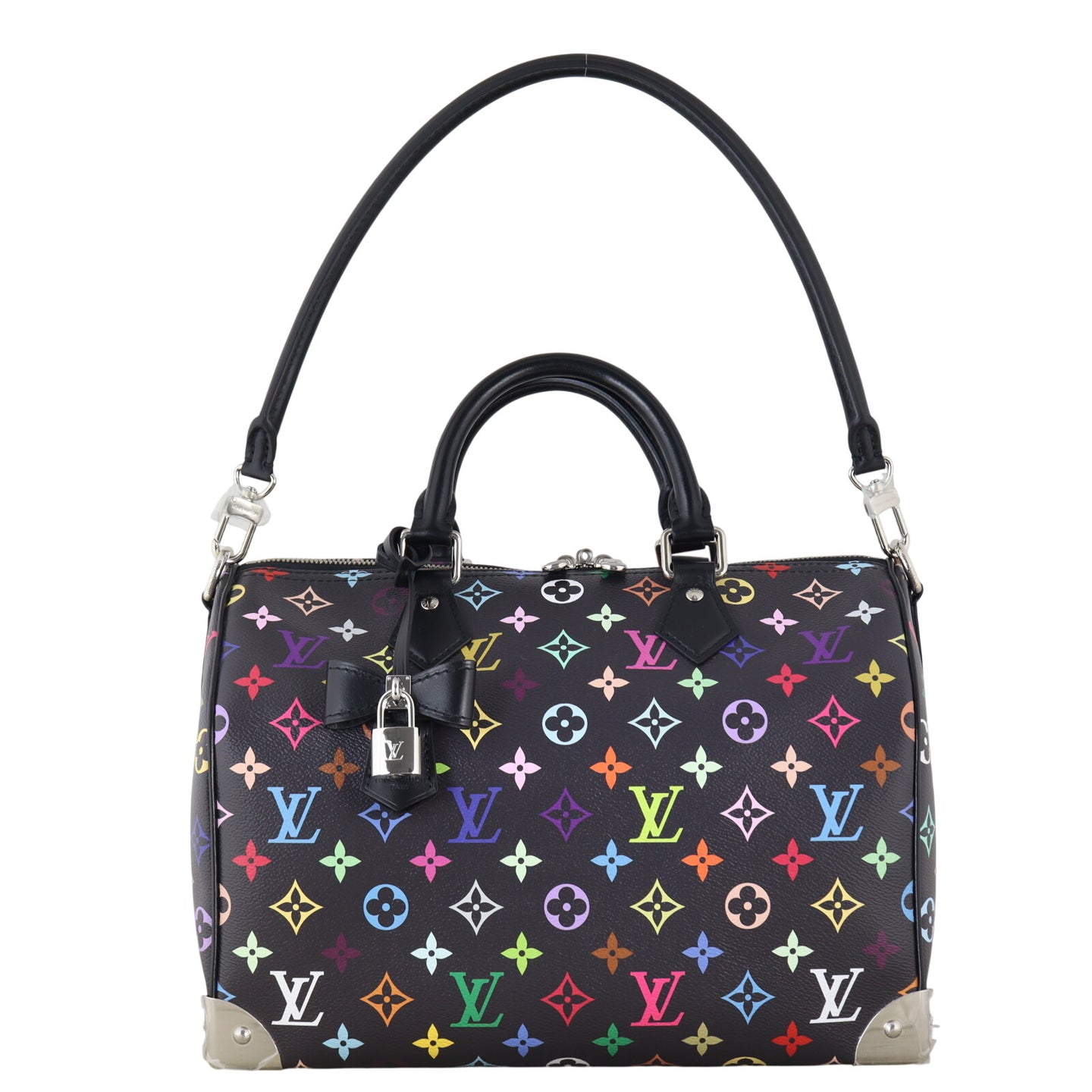 Louis Vuitton x Takashi Murakami Speedy Soft 30 Monogram Multicolore
