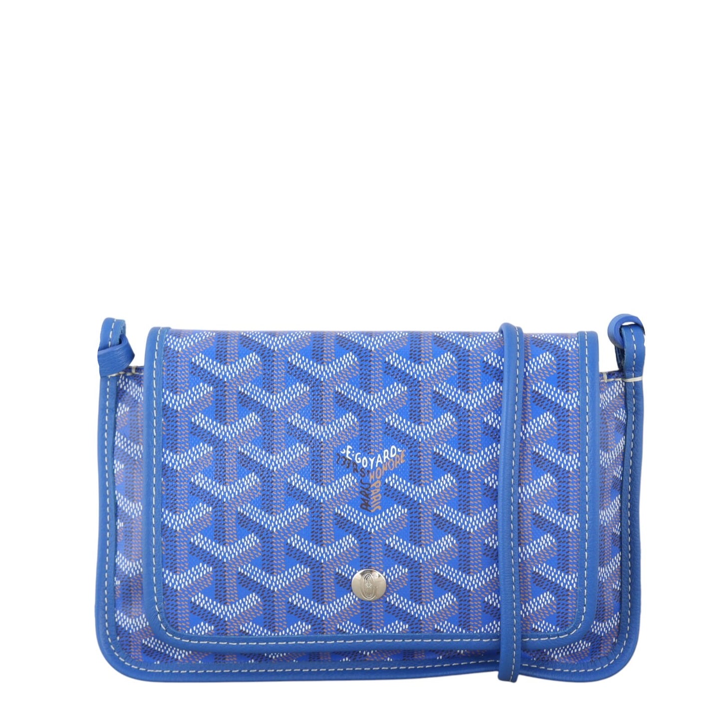 Goyard Plumet Pocket Wallet on Strap Goyardine