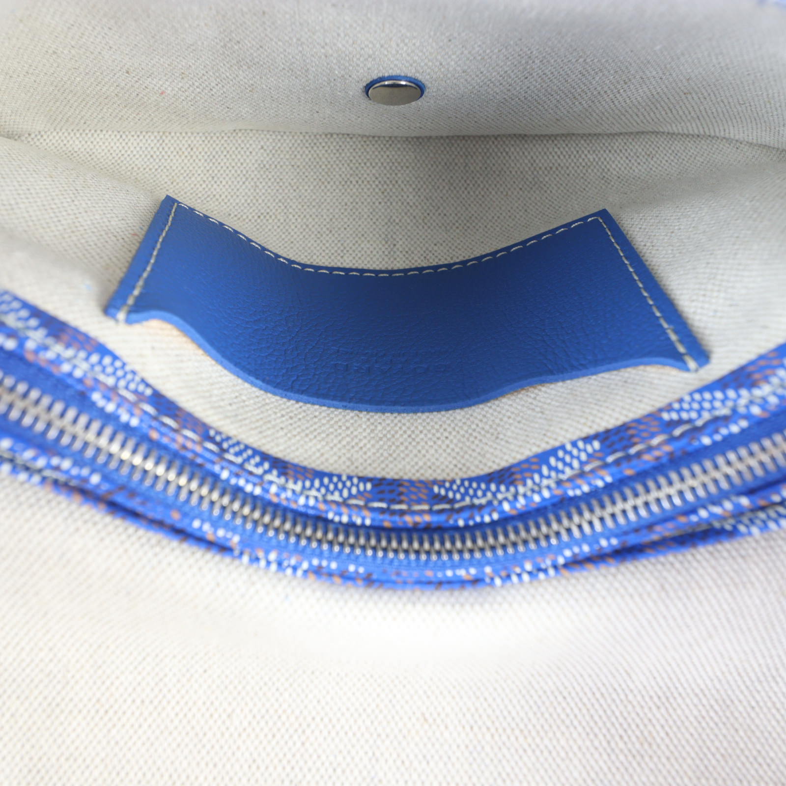 Goyard Plumet Pocket Wallet on Strap Goyardine