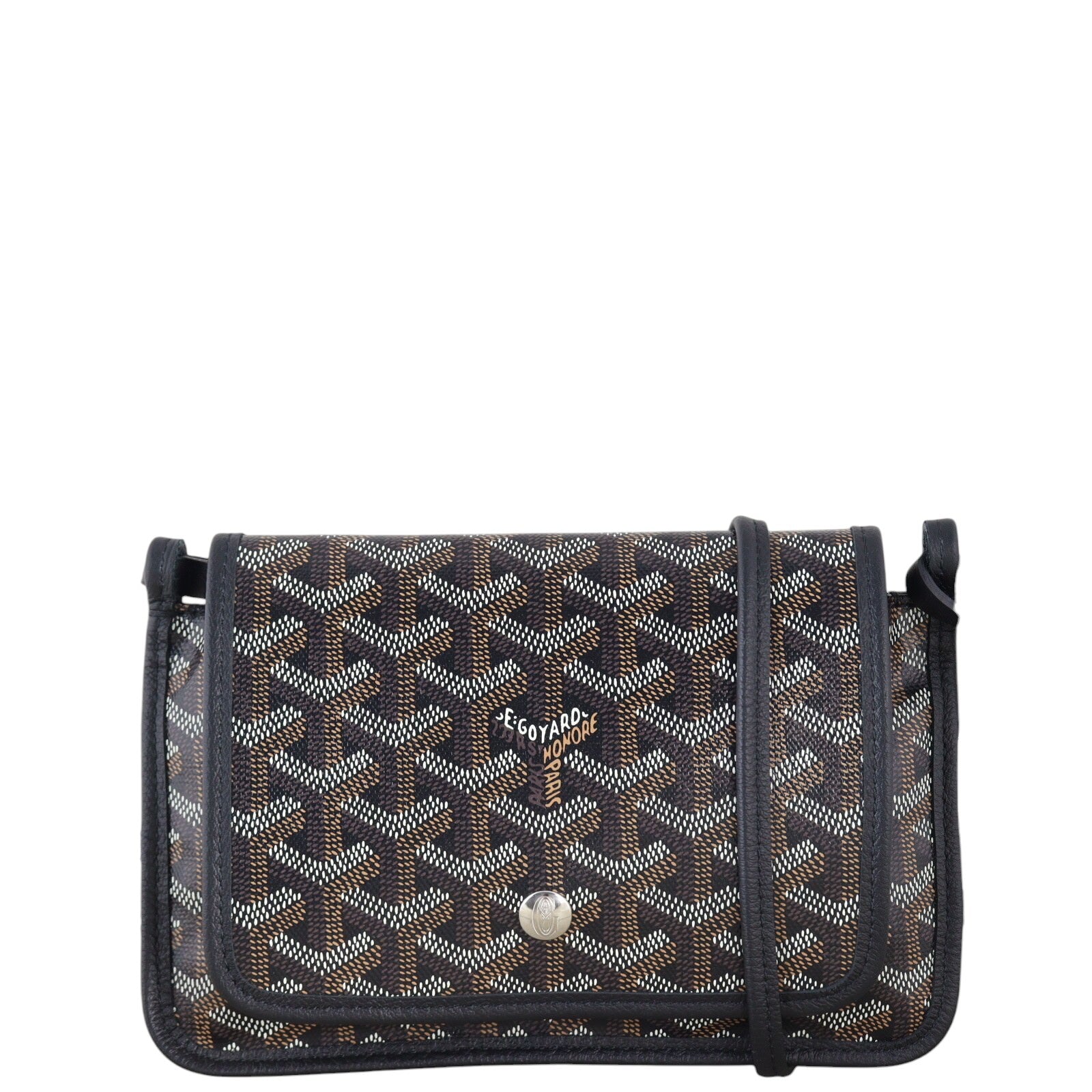 Goyard Plumet Pocket Wallet on Strap Goyardine