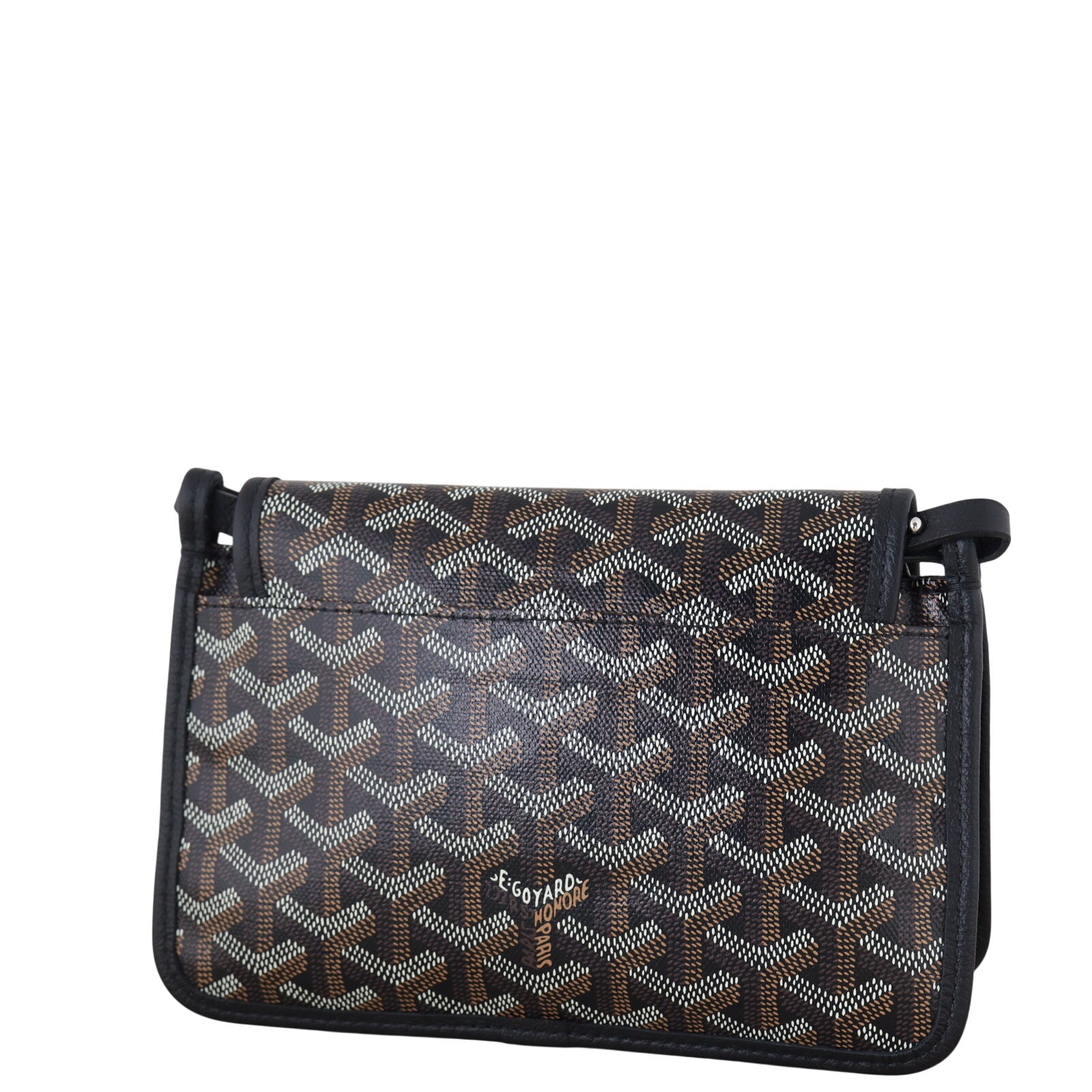 Goyard Plumet Pocket Wallet on Strap Goyardine