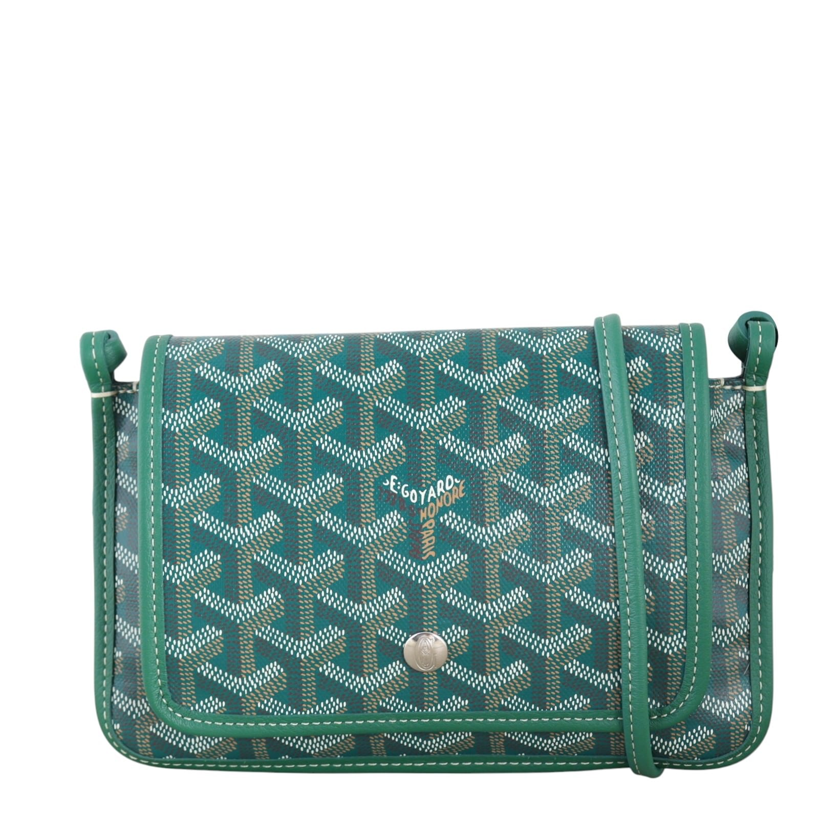 Goyard Plumet Pocket Wallet on Strap Goyardine
