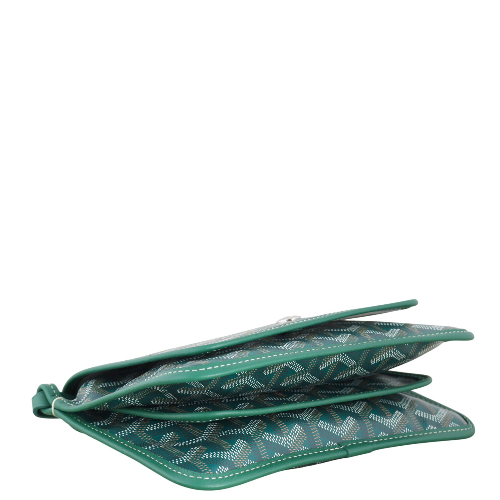 Goyard Plumet Pocket Wallet on Strap Goyardine