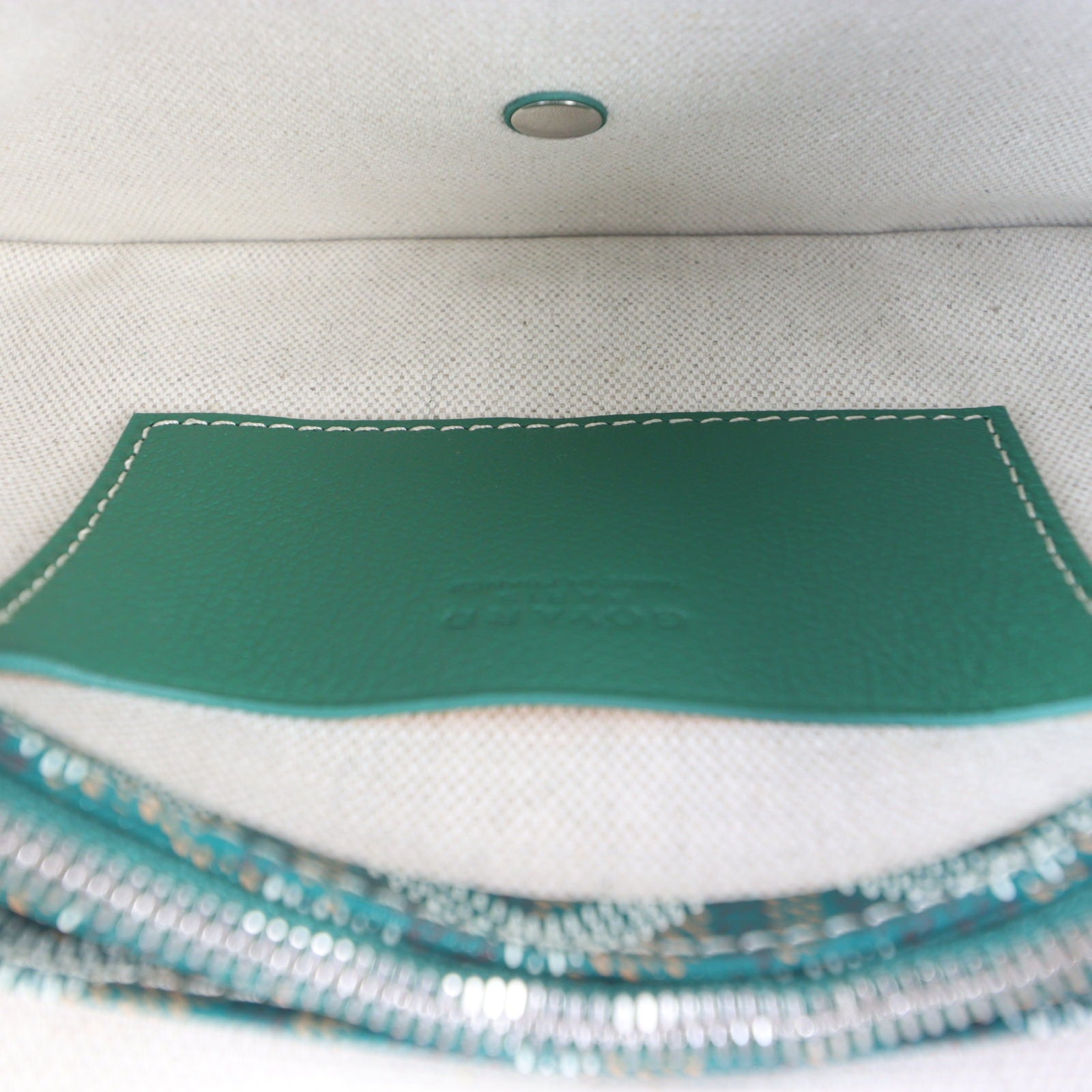 Goyard Plumet Pocket Wallet on Strap Goyardine