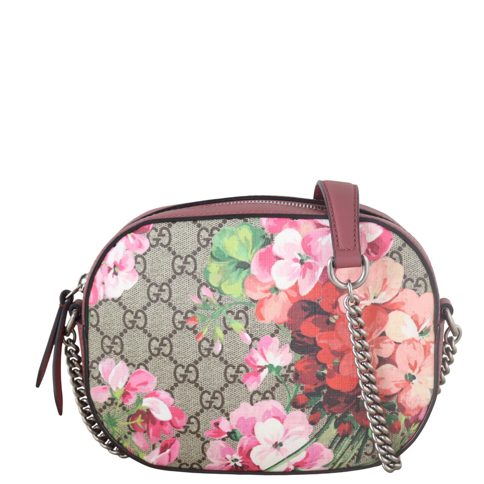 Gucci GG Supreme Blooms Camera Bag