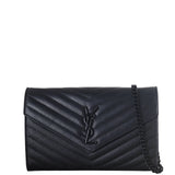 Saint Laurent Cassandre Chain Wallet
